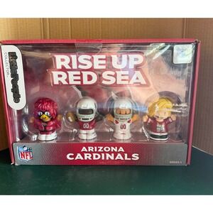 Fisher-Price Little People Collector Arizona Cardinals NFL Rise Up Red Sea HNJ32